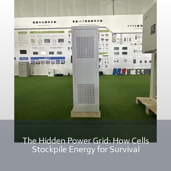 The Hidden Power Grid: How Cells Stockpile Energy for Survival